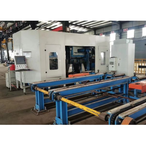 Model BHD1000/3 CNC 3D Beam Drilling Cutting Machine Line 40mm Drilling Diameter