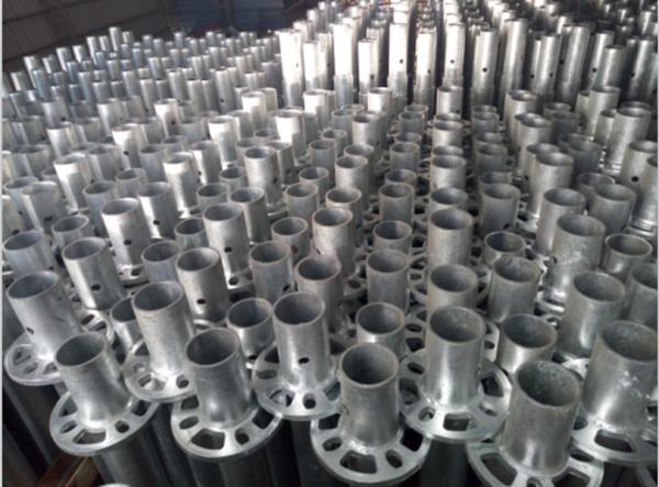Hot Dipped Galvanized Ringlock Scaffolding System 1.8mm-4.0mm Thickness