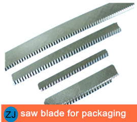 Pp Bag Packing Industrial Knife Blades Long Working Life With Serated Teeth Saw