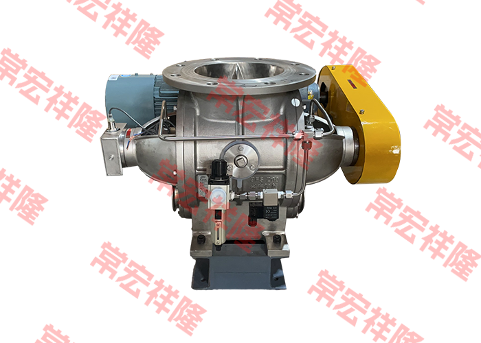 50Hz 60Hz Pneumatic Stainless Steel Rotary Valve Custom Electric DN50-DN700