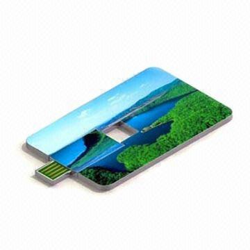 Memoria USB delgada práctica barata AT-045B de la tarjeta de crédito