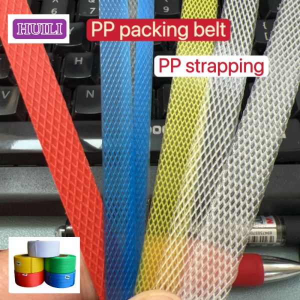 PP Strapping belt 5–19 mm PP Packaging strap PP PET Strapping band for Automatic Strapping Machines