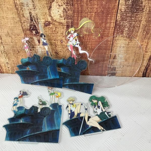 Hot sale CMYK Printing CNC Cutting Customized acrylic photo standee Anime display stand
