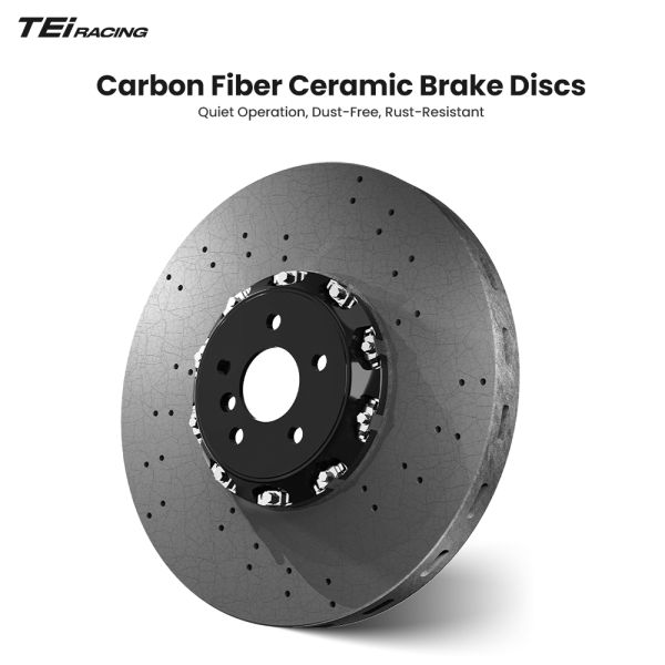 TEI BBK SR10 Carbon Ceramic Brake Rotor 10 Piston Big Brake Caliper Kit for BMW E53 E70 F15 G05 E71 F16 G06 G07 X5 X6 X7