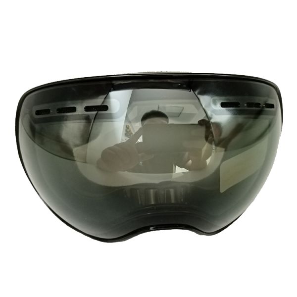 Custom UV 400 Anti-Fog Photochromic Ski Goggles with CE Certificate in Black/Custom