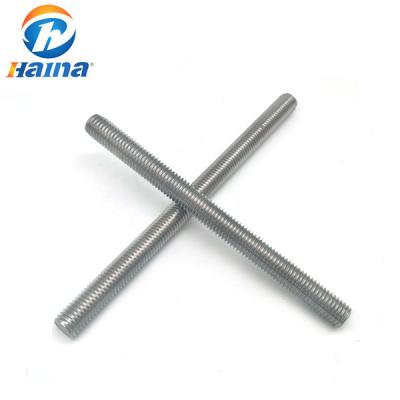 M4 - M42 B7  Plain Color carbon Steel Rod Galvanized Threaded Rod