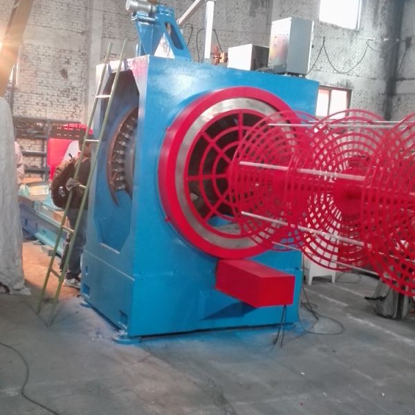 Johnson Slotted Screen Welded Wire Mesh Machine With Rotary Drum Pulling Box
