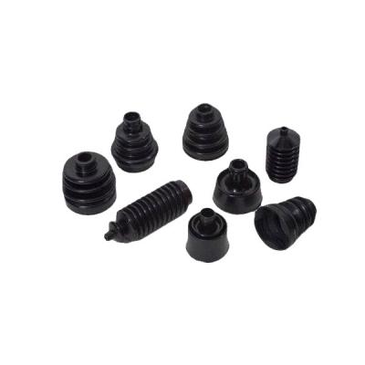 Dust Proof Oil Proof Retractable Flexible Rubber Bellow Seal Heat Resistant