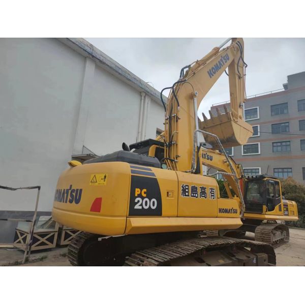 20 Ton Original Color Used Excavator Used Komatsu PC200 Construction Excavator