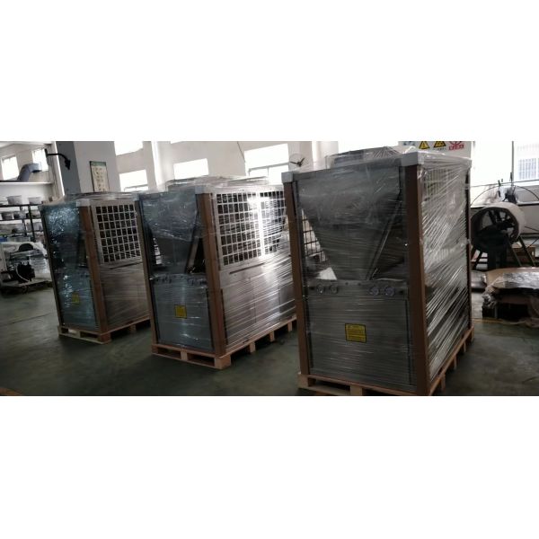 15HP Commercial Air Source Heat Pump Low Noise 304# Sheet Metal 3/380V/50Hz