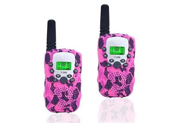 Smart Size Outdoor Two Way Radios , Girls Walkie Talkies With Keypad Tones