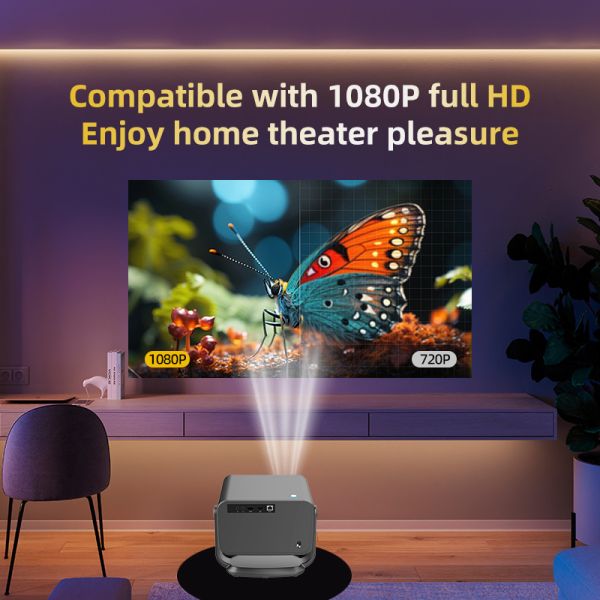 Projecteurs et équipements de présentation Flyin P20Pro 4K 1080p Projecteur Home Theater