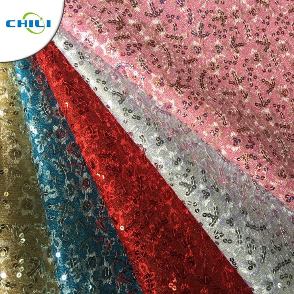 Sequins Glitter Wall Fabric , Glitter Pattern Wallpaper Textured Moisture Proof