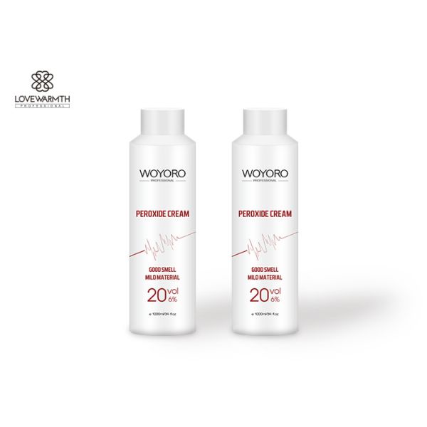 No Irritation Developer Peroxide Cream Good Smell 1000ml Volume Gentle Ingredients