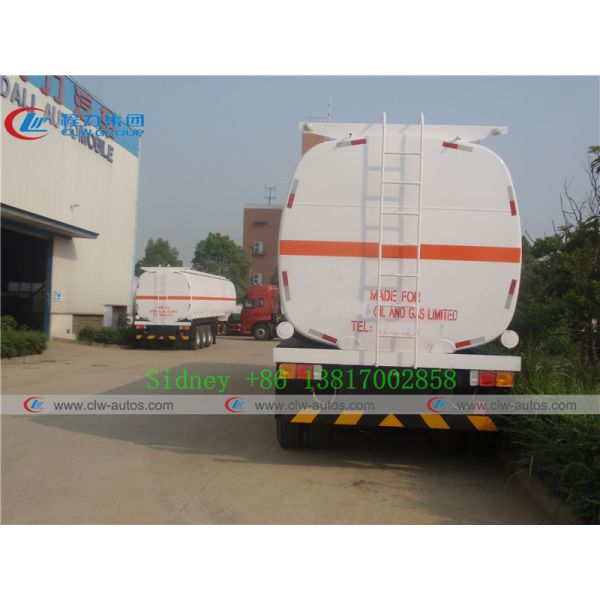 Three BPW-12T Axle 55000L 40T Oil Tanker Trailer