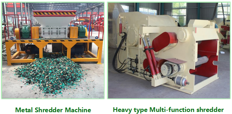 Easy Maintenance Metal Crusher Machine , Scrap Metal Recycling Equipment