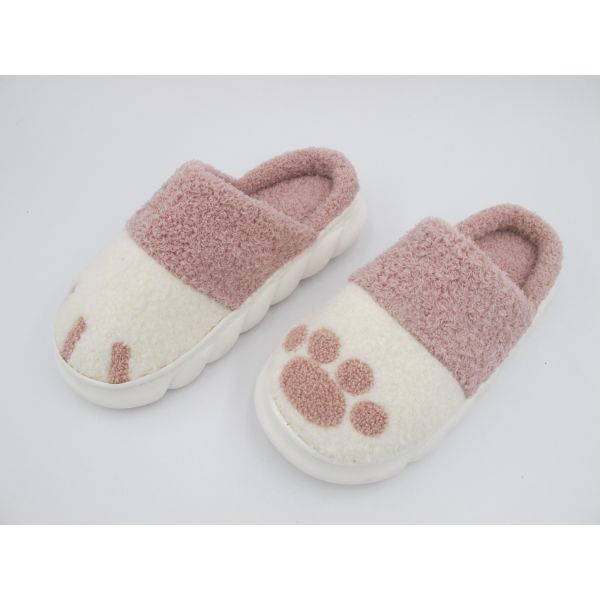 Printed Womens House Slippers With Different Materials