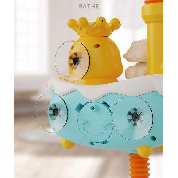 0-24 Months Age Range Unisex Electric Sunflower Shower Toy Children's Duck Spraying Water