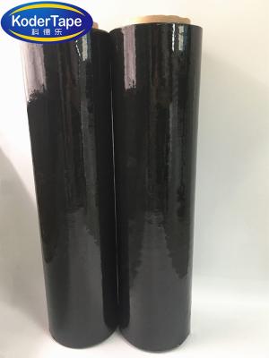 Anti Cracking Stength Black 600% Elongation Rate Packaging Stretch Film