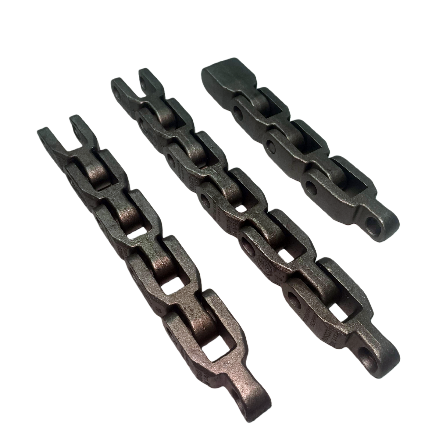 Cast Steel Scraper Flights & Chain Parts For High-Wear Coal Conveyors