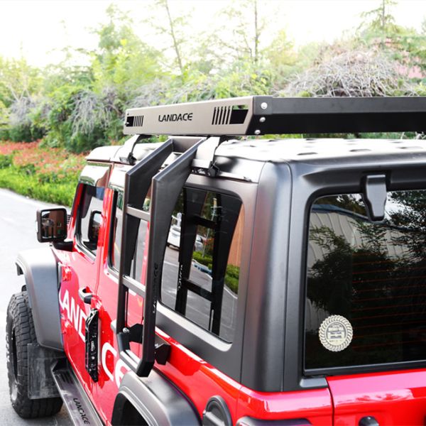 Stainless Steel Roof Cargo Basket 150*142*5 Size Off-load Luggage Rack for Jeep