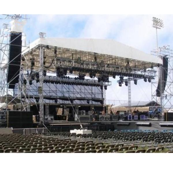 Concert-Ready Aluminium Lighting Truss CE/SGS/TUV/ISO9001/ROHS Certified
