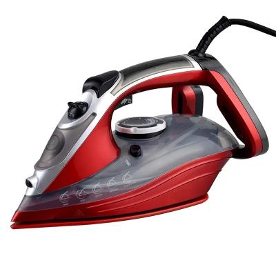 Ferro de vapor pesado de 3000W com controle de temperatura preciso da sola de nanocerâmica