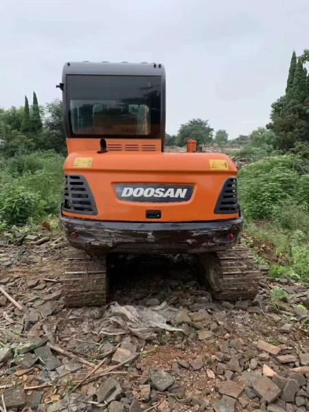 Second hand DX60LC hydraulic crawler excavator, cost-effective