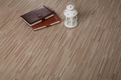 Bamboo Effect Self Adhesive Vinyl Floor Planks 2.0mm Fire Resistance