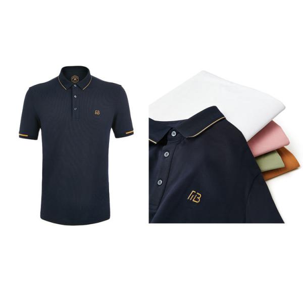 Sublimação camisas de polo masculino com logotipo personalizado impressão em tecido 100% de algodão
