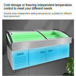 Stainless Steel Display Cabinet Refrigeration Facilities