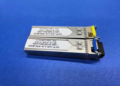 Bi Directional SFP Transceiver Module , 1000base SFP Module 1.25 G SM 20km 1310nm