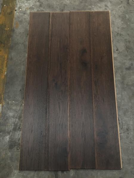 Hickory HDF engineered hardwood flooring to USA with poplar finishing