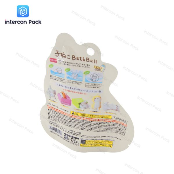 Biodegradable Special Shaped Bag Heat Sealing Pets Food Packaging Bag