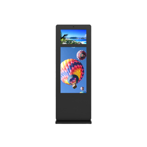 32 inch+55 inch vertical outdoor dual screen advertising machine for various weather conditions