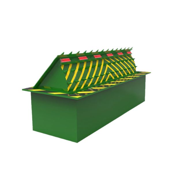 PLC Programming Control Hydraulic Road Blocker with 500mm Lifting Height and 3.7KW System Power