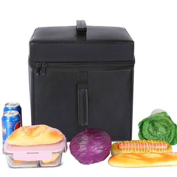 Grocery Shopping Insulated Thermal Cooler Bag For Ice Cream Pizza 11.8 Inch
