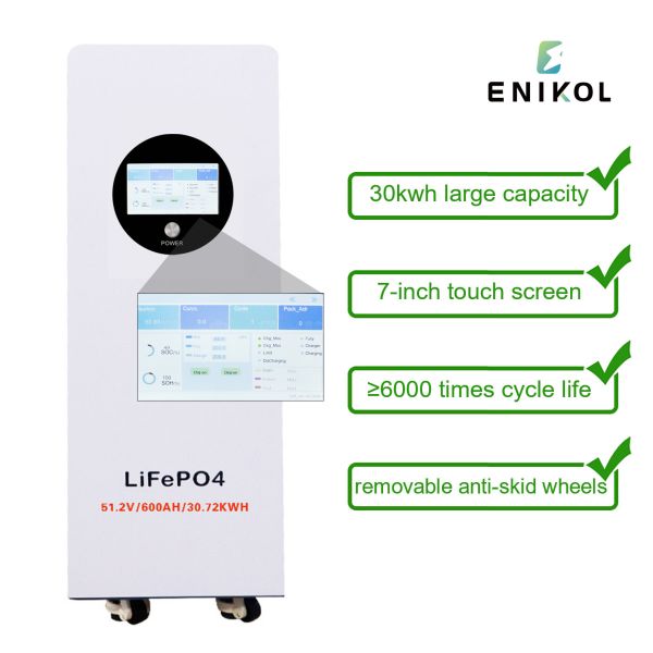 Large Capacity 30kwh 48V Solar Battery for House 600ah Lithium Iron Phosphate Battery