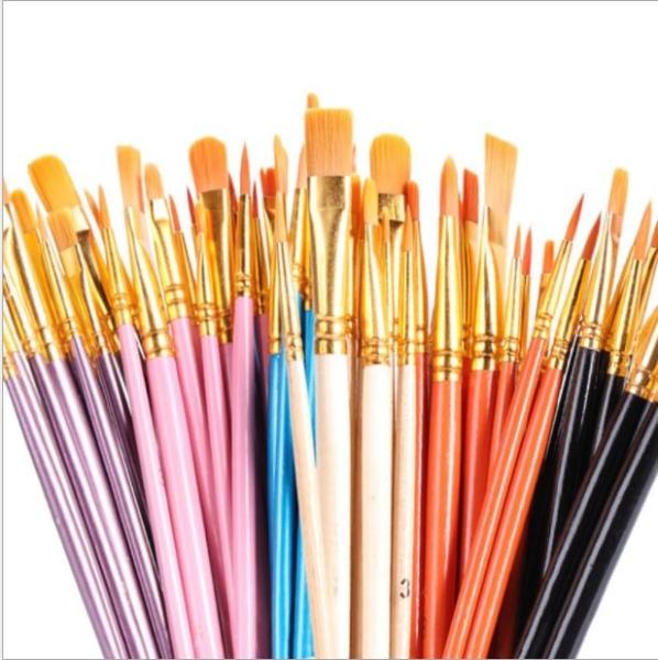 Colorful Artist Paint Brush Painting Brush Nylon Brush