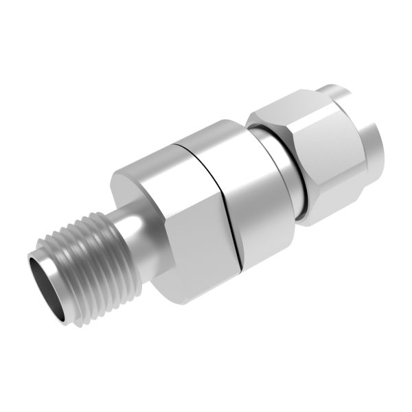 2W Male Female Radio 60db RF Attenuator DC 50GHz 2.4mm OEM