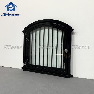 Customized Durability Horse Barn Windows In Brown Finish Swinging Or Sliding Gates Available