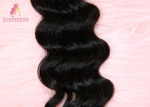 Wholesale Price 100 Gram Virgin Indian Hair Bundles Loose Wave 10A Black Color