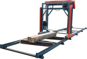 Horizontal cutting electrical chainsaw mill portable /Petrol sawmill chainsaw