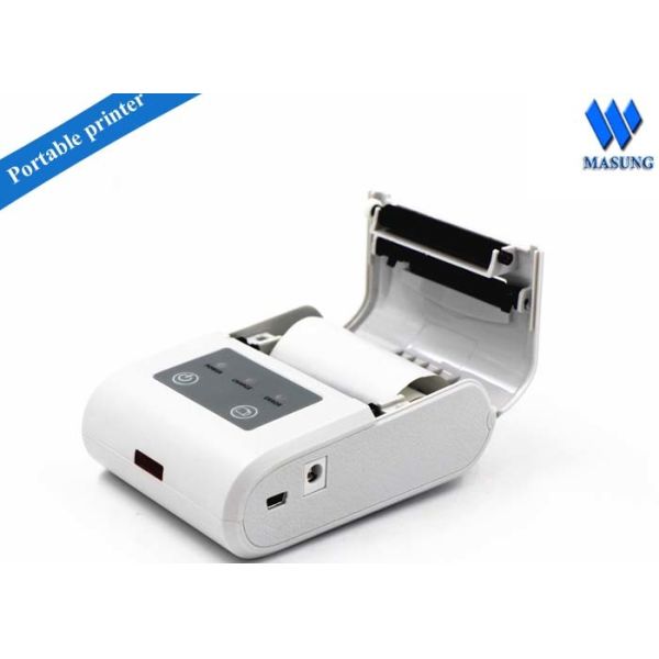 Pocket Medical Infrared Kiosk Ticket Printers / Wireless Thermal Receipt Printer