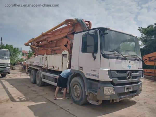 Zoomlion 40m pompe à béton de seconde main camion de béton avec service après-vente