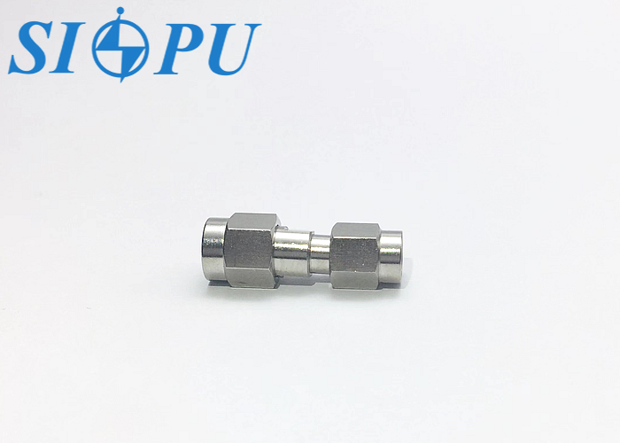 SMA Male to SSMA Male RF Coaxial Adapter – Stainless Steel (SMA(J)-SSMA(J))