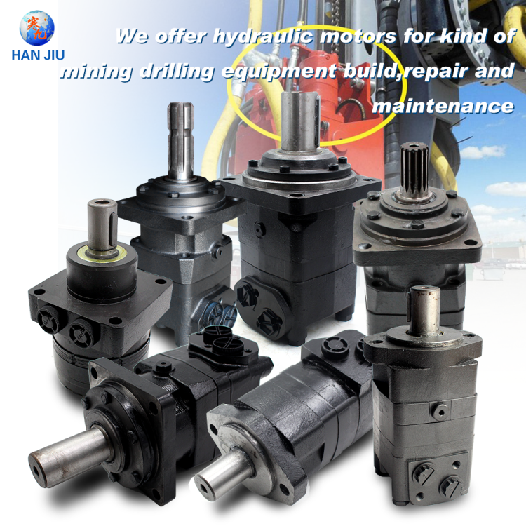 Мотор гидравлического вращающего момента Rpm буровых установок 20 низкоскоростного высокого гидравлический