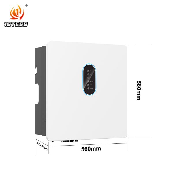 European Efficiency European Efficiency 97.0% Hybrid Solar Inverter Three Phase Pure Sine Wave On Off Grid MPPT IP65 250V-600V 5kw 6kw 8kw 10kw Wall Mountable Design