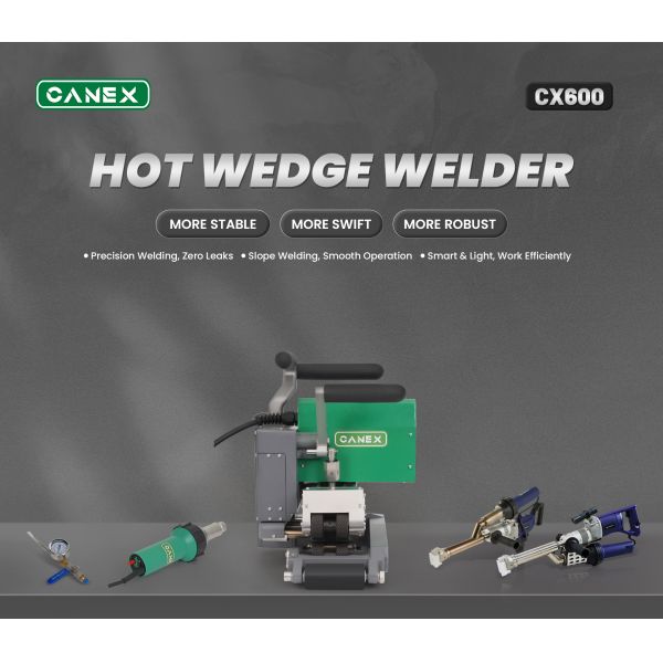 HDPE Geomembrane Full Power Welding Machine CX600 