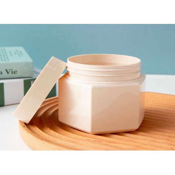 PET Eco Friendly Cosmetics Cream Empty Jar For Body Lotion ODM